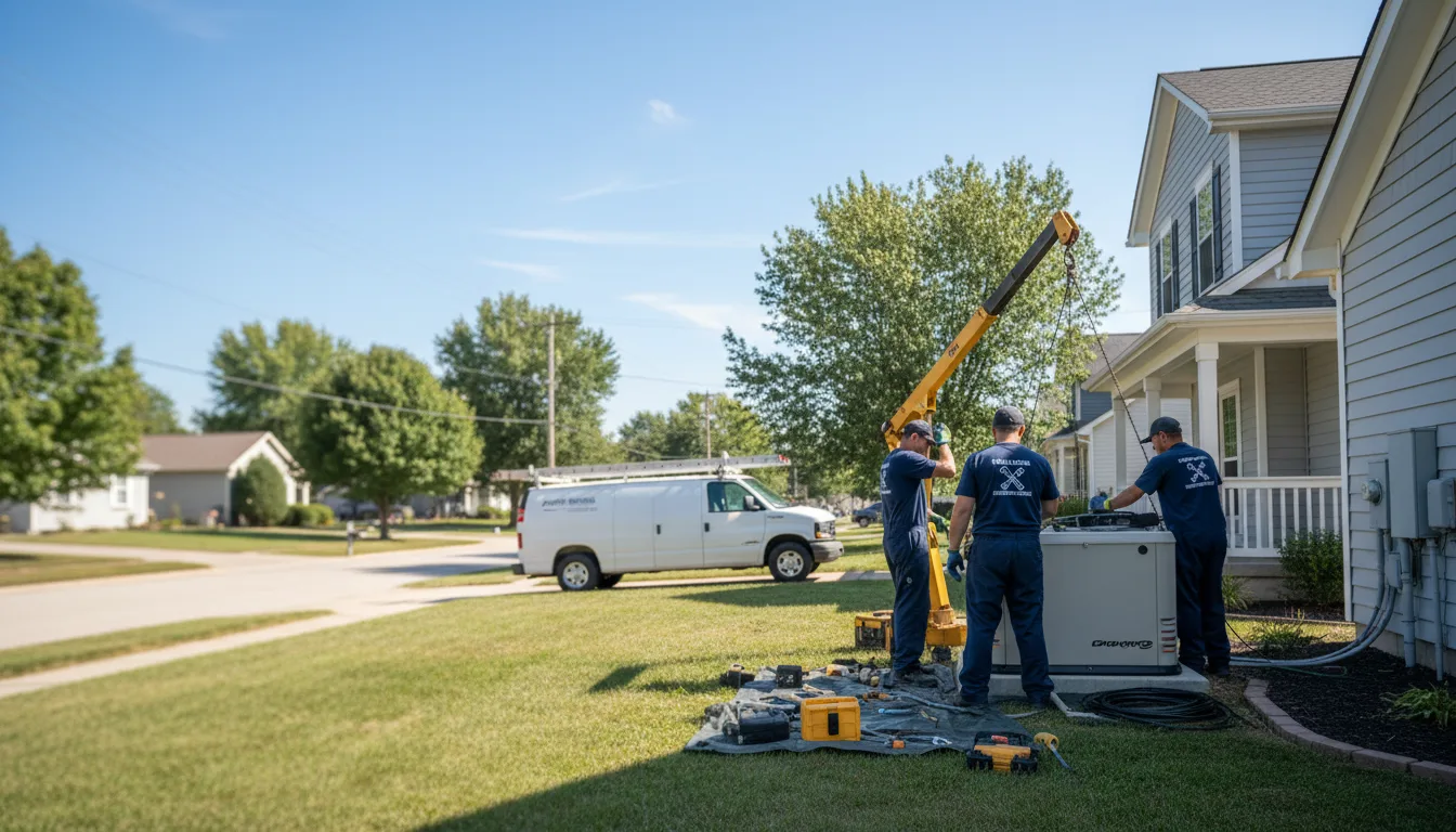 Generator Installation in Orland Park, IL near me